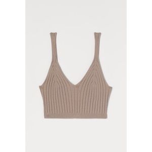 H&M Ribbed Knit Crop Top